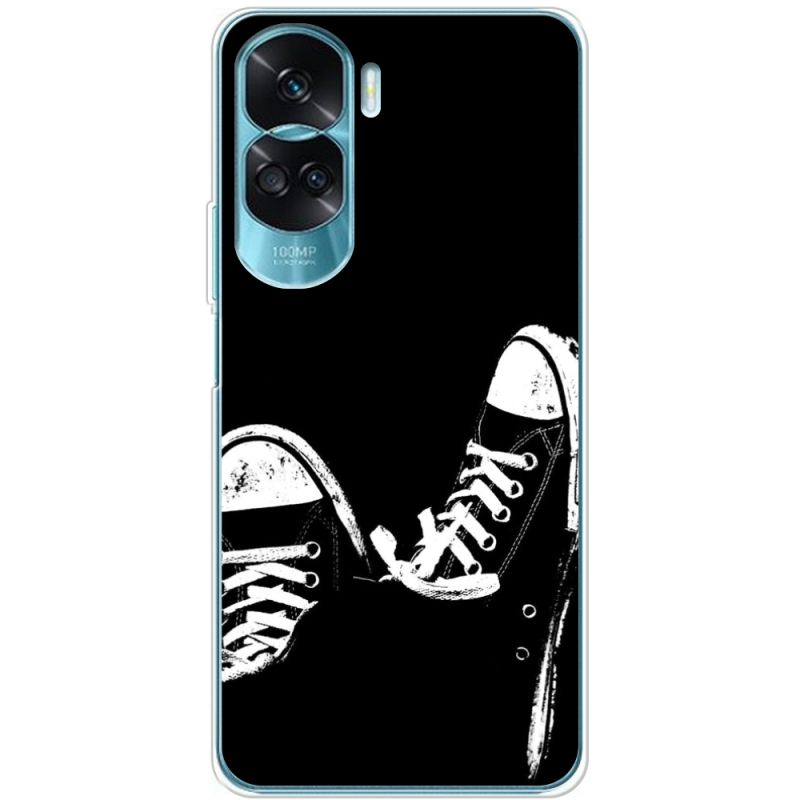 Чехол BoxFace Huawei Honor 90 Lite Black Sneakers