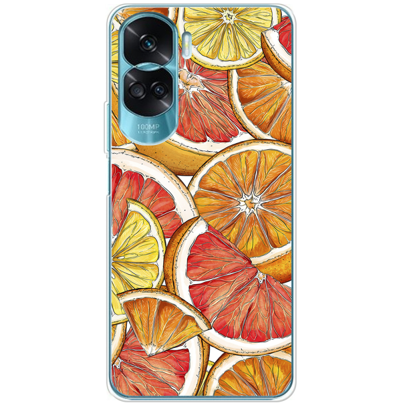 Чехол BoxFace Huawei Honor 90 Lite Citrus Pattern