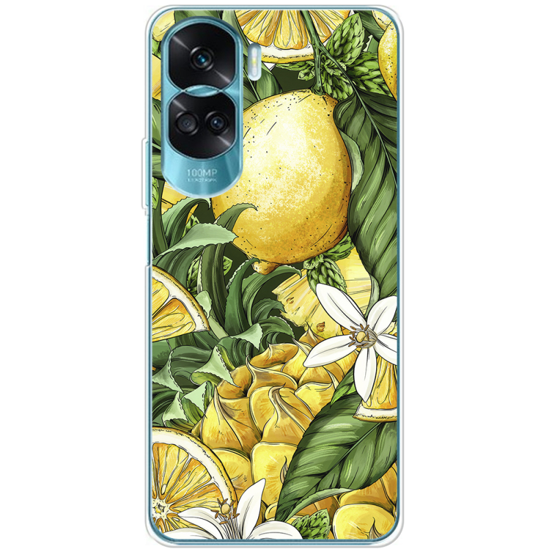 Чехол BoxFace Huawei Honor 90 Lite Lemon Pattern