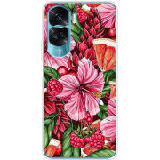 Чехол BoxFace Huawei Honor 90 Lite Tropical Flowers