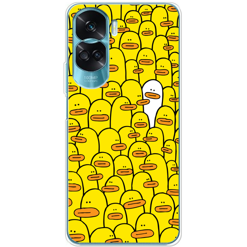 Чехол BoxFace Huawei Honor 90 Lite Yellow Ducklings