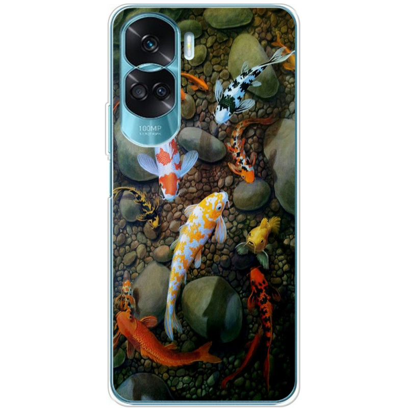 Чехол BoxFace Huawei Honor 90 Lite Underwater Koi