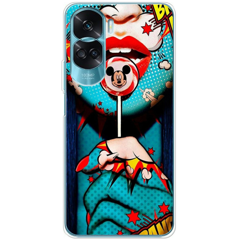 Чехол BoxFace Huawei Honor 90 Lite Girl Pop Art