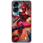 Чехол BoxFace Huawei Honor 90 Lite Woman Deadpool