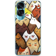 Чехол BoxFace Huawei Honor 90 Lite Sleepy Cats