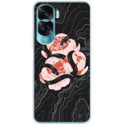 Чехол BoxFace Huawei Honor 90 Lite Snake Rose