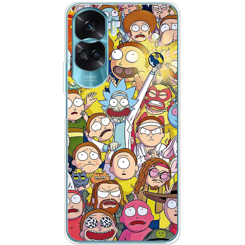 Чехол BoxFace Huawei Honor 90 Lite Rick and Morty