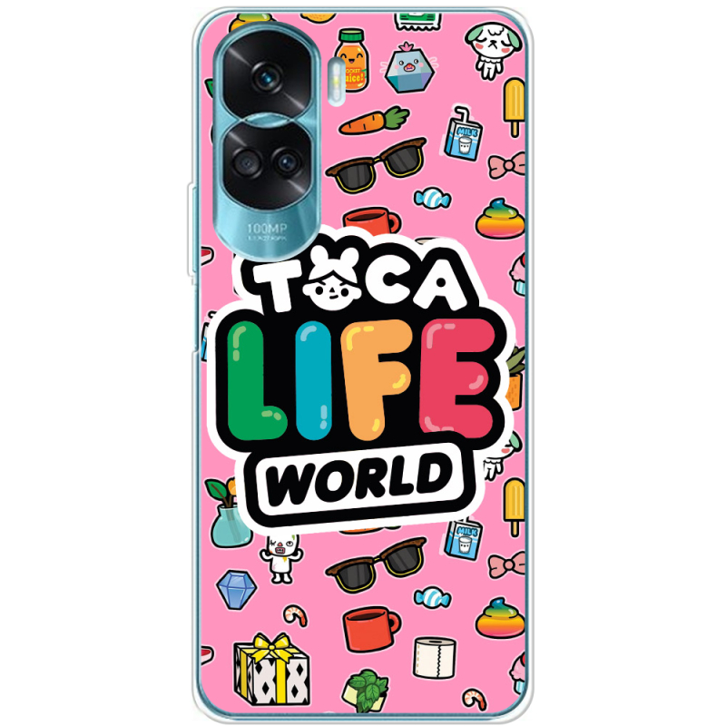 Чехол BoxFace Huawei Honor 90 Lite Toca Boca Life World