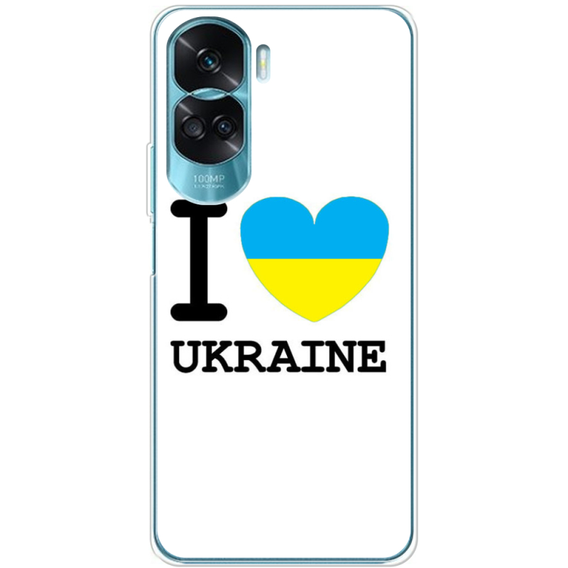 Чехол BoxFace Huawei Honor 90 Lite I love Ukraine