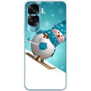 Чехол BoxFace Huawei Honor 90 Lite Skier Snowman