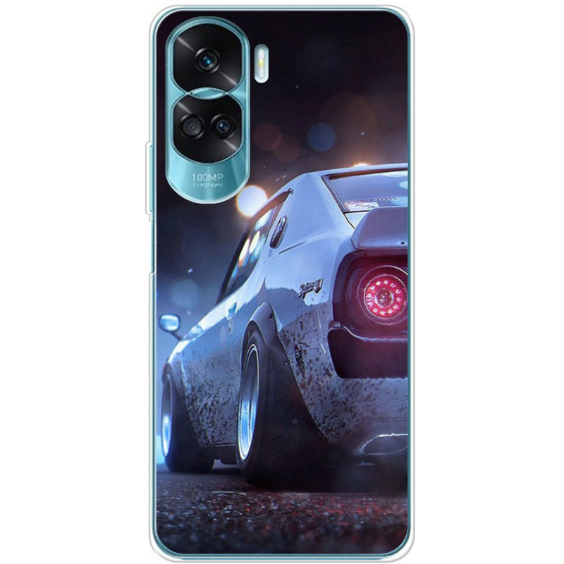 Чехол BoxFace Huawei Honor 90 Lite Silver Car