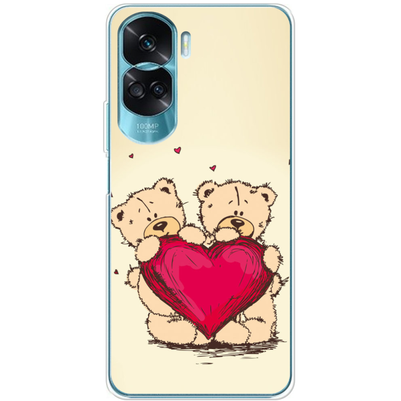 Чехол BoxFace Huawei Honor 90 Lite Teddy Bear Love