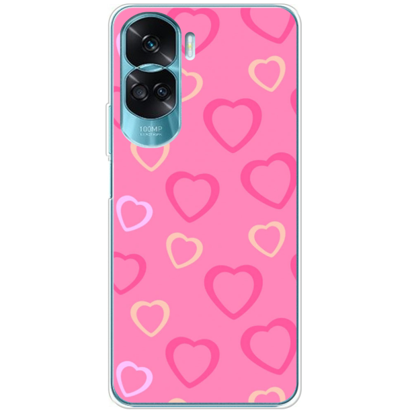 Чехол BoxFace Huawei Honor 90 Lite Sugar Hearts