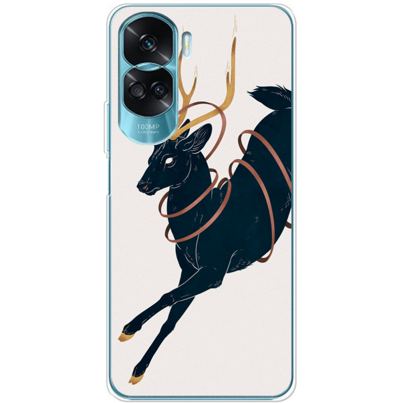 Чехол BoxFace Huawei Honor 90 Lite Black Deer