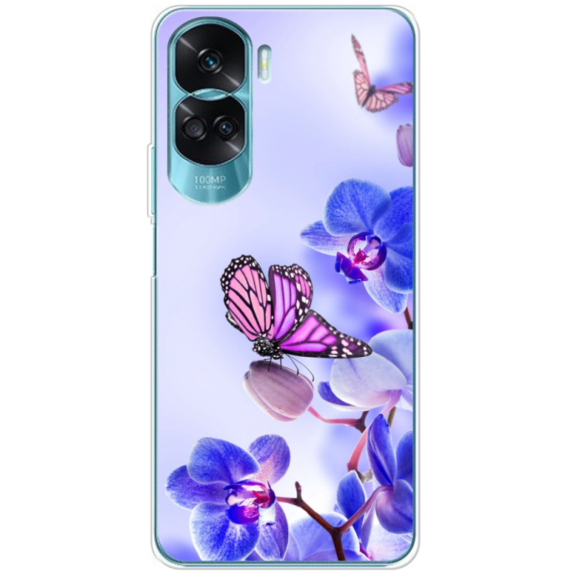 Чехол BoxFace Huawei Honor 90 Lite Orchids and Butterflies