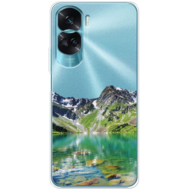 Прозрачный чехол BoxFace Huawei Honor 90 Lite Green Mountain