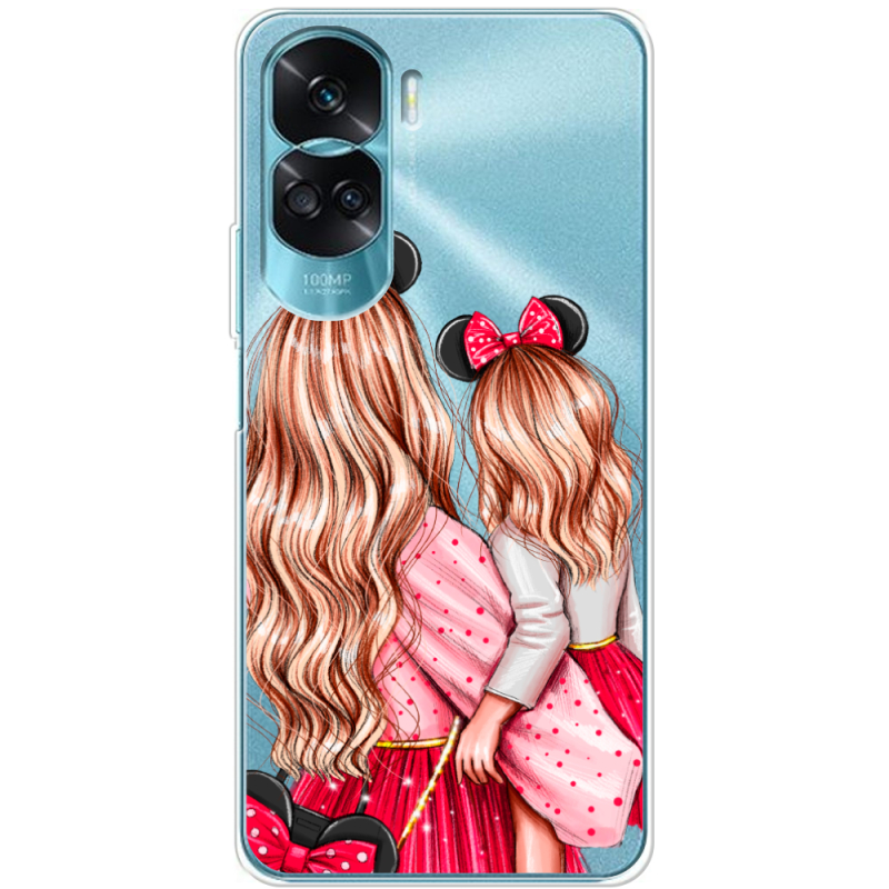 Прозрачный чехол BoxFace Huawei Honor 90 Lite Mouse Girls