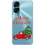 Прозрачный чехол BoxFace Huawei Honor 90 Lite Holiday Car