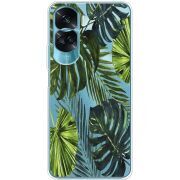 Прозрачный чехол BoxFace Huawei Honor 90 Lite Palm Tree