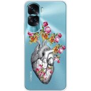 Чехол со стразами Huawei Honor 90 Lite Heart