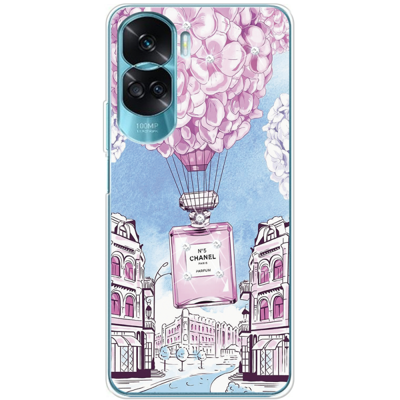 Чехол со стразами Huawei Honor 90 Lite Perfume bottle