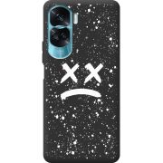 Черный чехол BoxFace Huawei Honor 90 Lite Sad Way