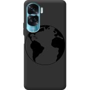 Черный чехол BoxFace Huawei Honor 90 Lite Earth