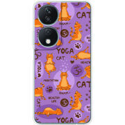 Чехол BoxFace Honor X7b Yoga Cat