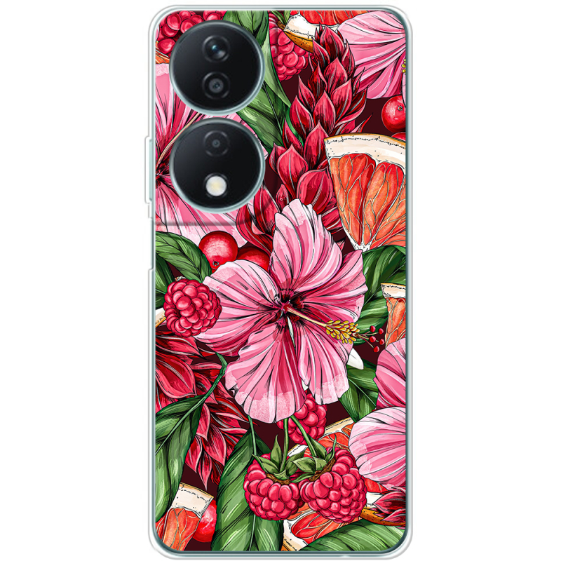 Чехол BoxFace Honor X7b Tropical Flowers