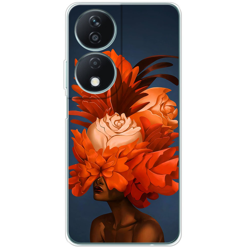 Чехол BoxFace Honor X7b Exquisite Orange Flowers