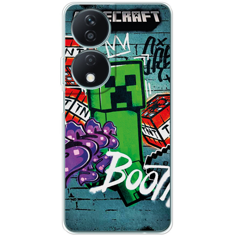 Чехол BoxFace Honor X7b Minecraft Graffiti