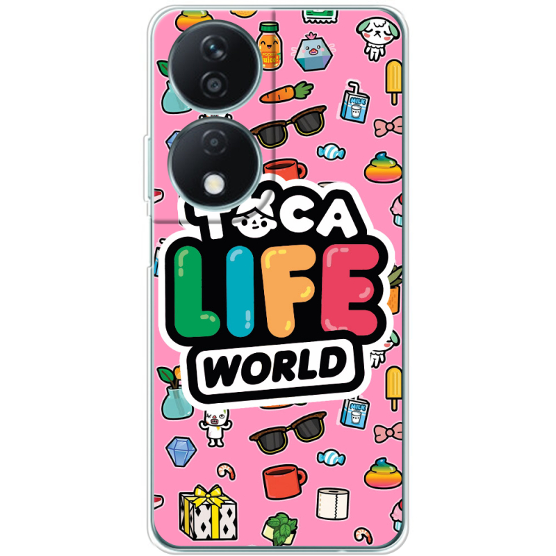 Чехол BoxFace Honor X7b Toca Boca Life World