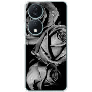 Чехол BoxFace Honor X7b Black and White Roses