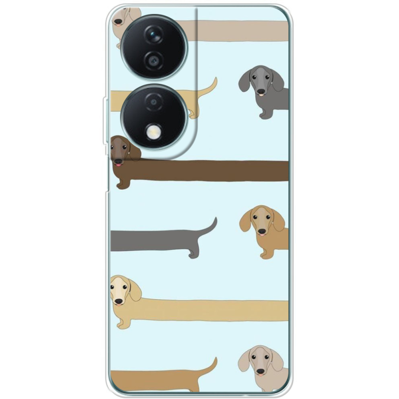 Чехол BoxFace Honor X7b Dachshund