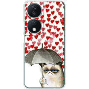 Чехол BoxFace Honor X7b Raining Hearts