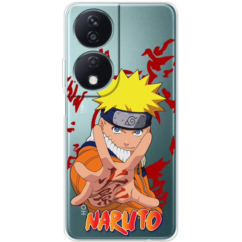 Прозрачный чехол BoxFace Honor X7b Naruto