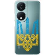 Прозрачный чехол BoxFace Honor X7b Gold Trident