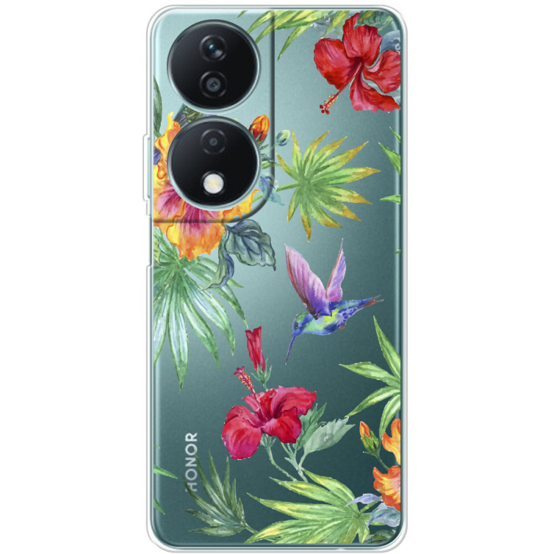 Прозрачный чехол BoxFace Honor X7b Tropical