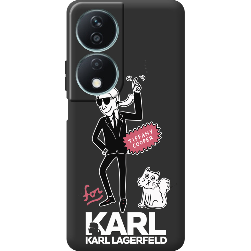 Черный чехол BoxFace Honor X7b For Karl