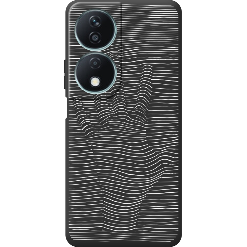 Черный чехол BoxFace Honor X7b Optical Hand