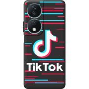 Черный чехол BoxFace Honor X7b Tik Tok