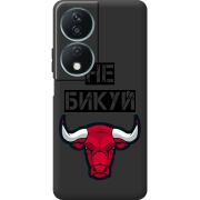 Черный чехол BoxFace Honor X7b Не Бикуй