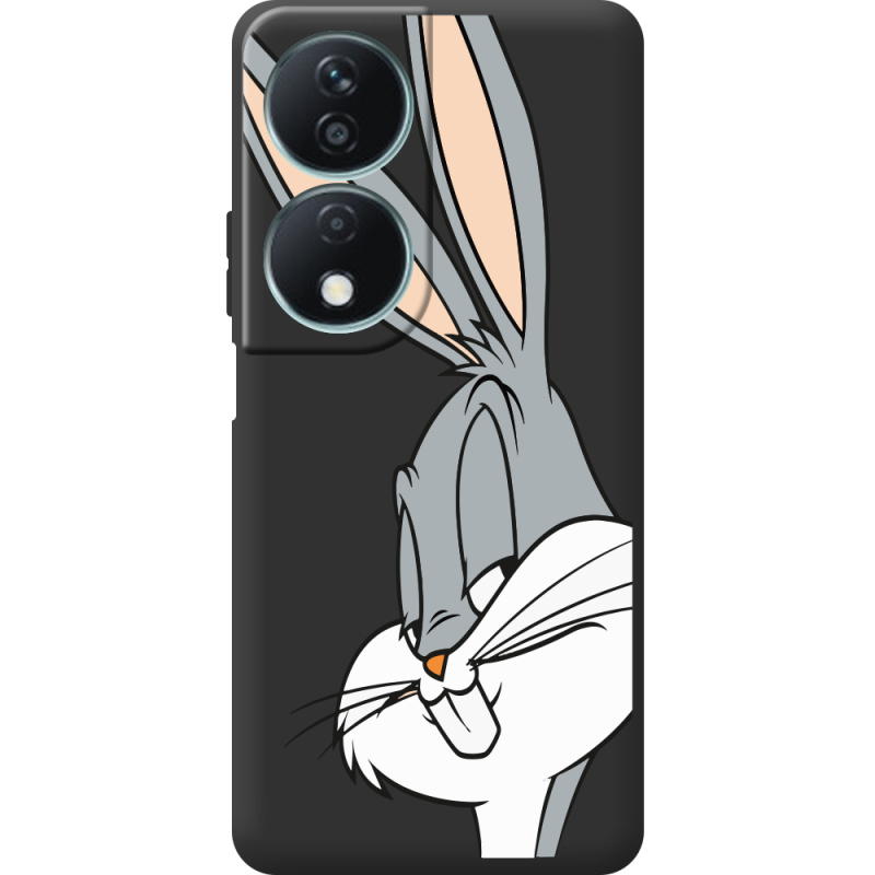 Черный чехол BoxFace Honor X7b Lucky Rabbit