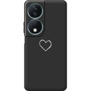 Черный чехол BoxFace Honor X7b My Heart