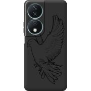 Черный чехол BoxFace Honor X7b Dove