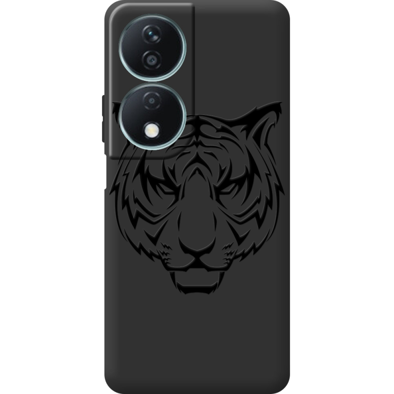 Черный чехол BoxFace Honor X7b Tiger