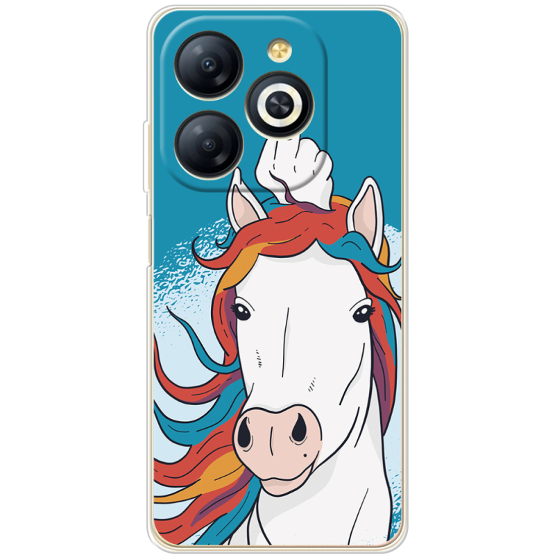 Чехол BoxFace Infinix Smart 8 Fuck Unicorn