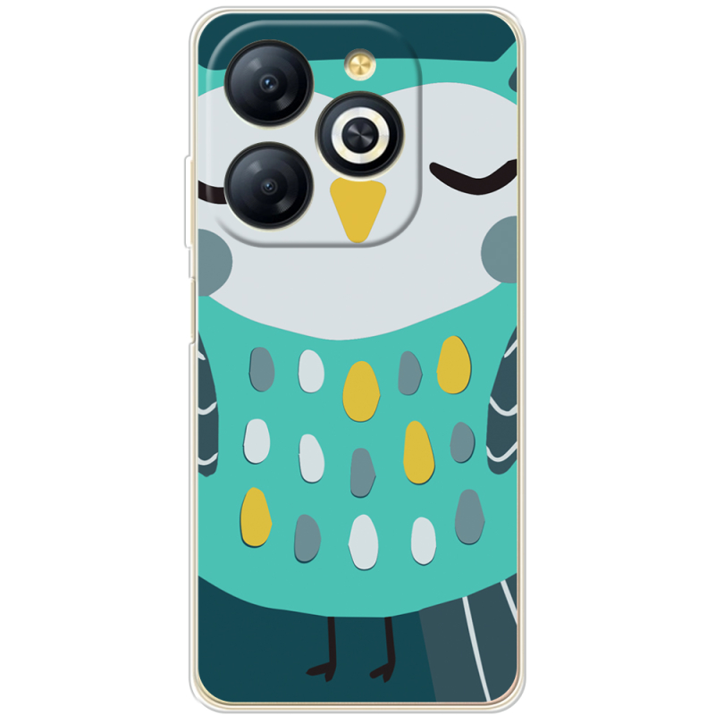 Чехол BoxFace Infinix Smart 8 Green Owl