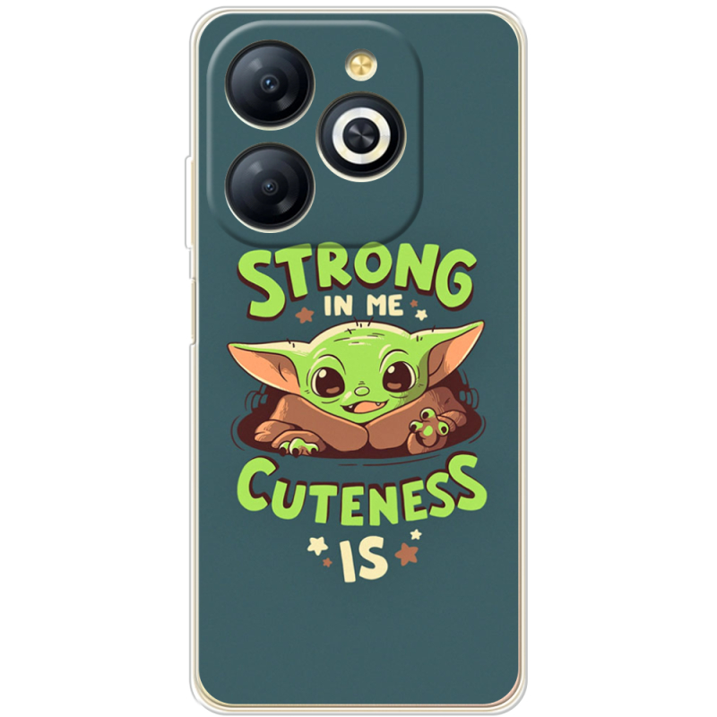 Чехол BoxFace Infinix Smart 8 Strong in me Cuteness is