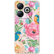 Чехол BoxFace Infinix Smart 8 Birds in Flowers